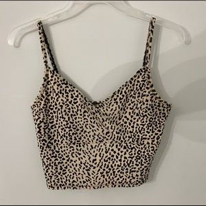 cheetah print top